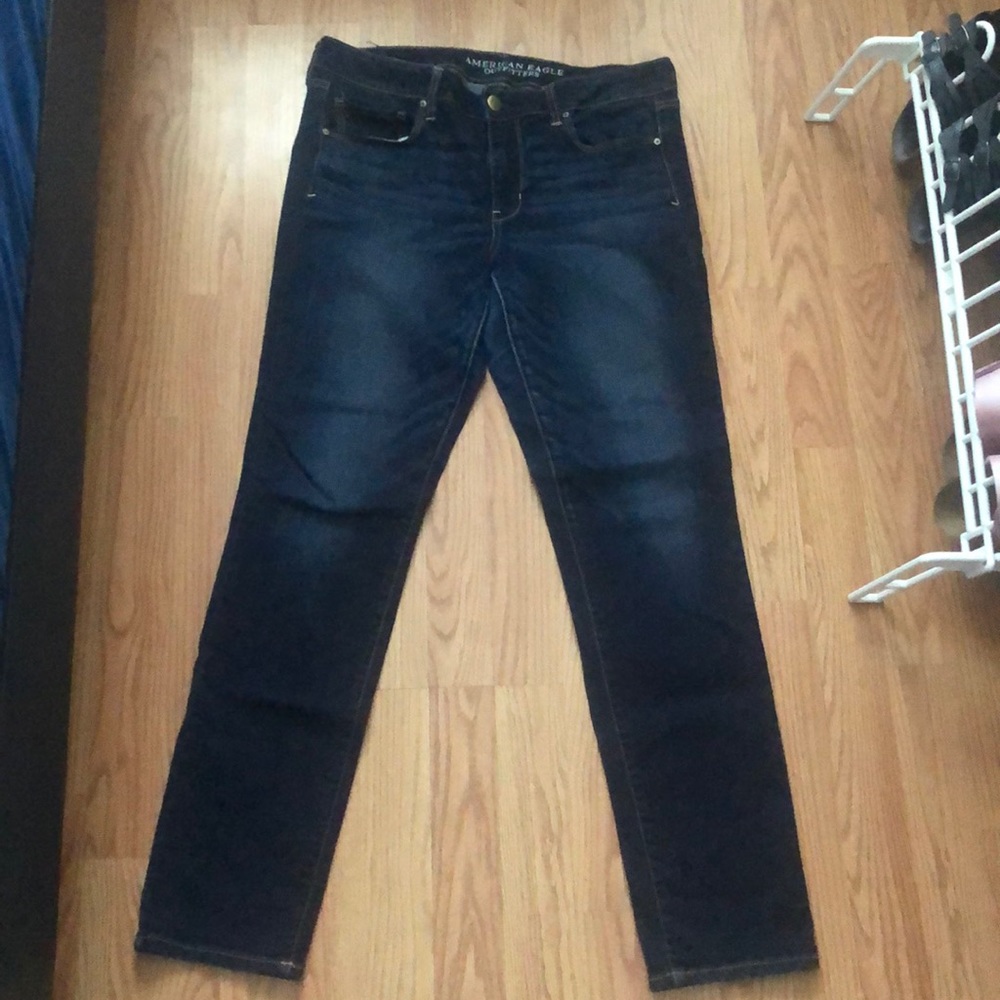 American eagle dark wash jeans